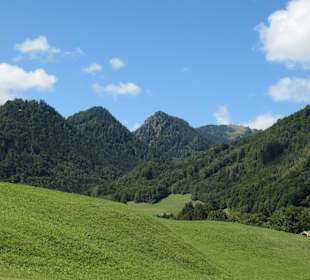 Unterwegs im Wandergebiet Ruhpolding