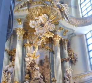 Die Frauenkirche, ein Wahrzeichen von Dresden