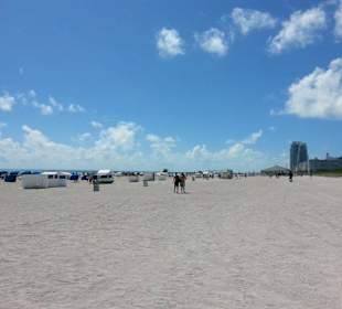 Blick auf den Strand