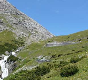 Westabfahrt nach Bormio
