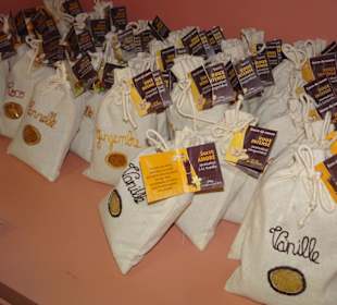 Verkaufsraum des Museums La Saga du Rhum