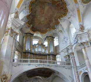 In der Basilika/Wallfahrtskirche Vierzehnheiligen