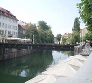 Stadt und Altstadt Ljubljana