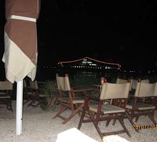 Blick zum Hafen Eretria