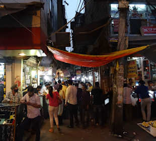 Auf dem Markt unterwegs