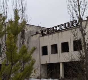 Verlassenes Restaurant in Prypiat