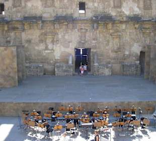 Bühne des Aspendos Theaters
