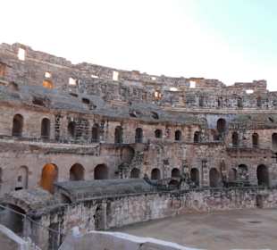 Kolosseum in El Jem Tunesien