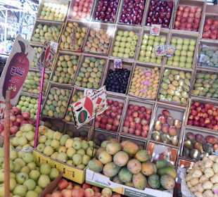 Einheimischer Gemüsemarkt