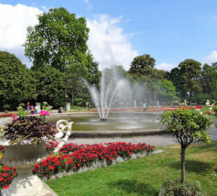 Impressionen vom französischen Parterre der Flora