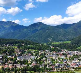 Blick hinunter nach Ischl