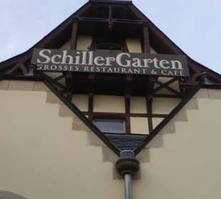 SchillerGarten: Biergarten am Blauen Wunder / Elbe