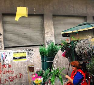 Buntes Künstler und Tangoviertel La Boca