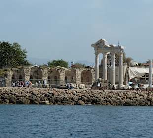 Ruinen von Side und Apollon-Tempel