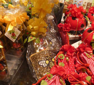 Shop und Café Niederegger in Travemünde