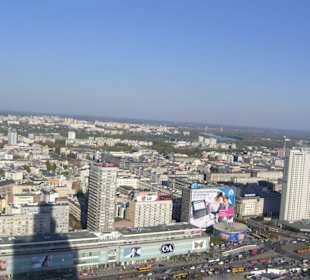 Widok z Pałacu Kultury