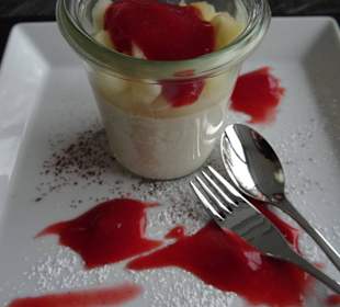 Nachspeise Panna Cotta