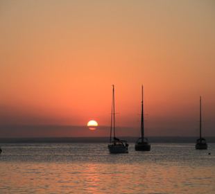 Sonnenuntergang beim Es Trenc Strand