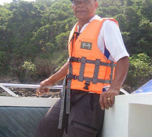 Koh Talu- Sing, unser Fahrer und Führer