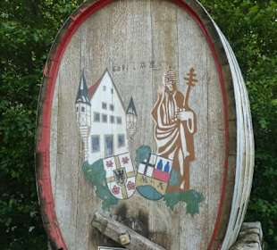 Unterwegs am Weinlehrpfad von Markelsheim