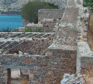 Lebrainsel Spinalonga bei Kreta