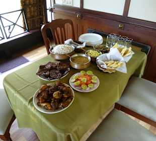 Der Tisch ist gedeckt