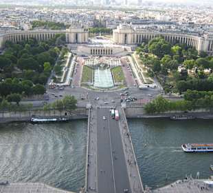 Vista dalal torre Eiffel
