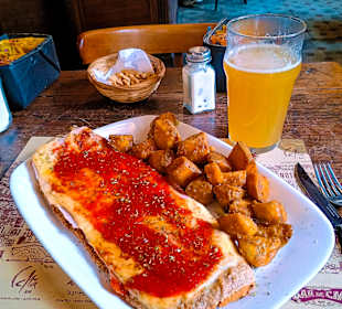 Milanessa Napolitana, Kalbsschnitzel