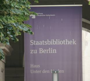 Die Staatsbibliothek zu Berlin, Unter den Linden 8