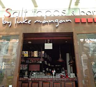 Blick auf die Tapas Bar