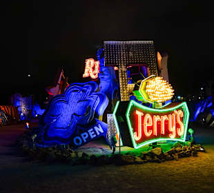 Neon Museum bei Nacht