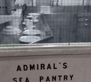 Admiral hatte eine eigene Küche