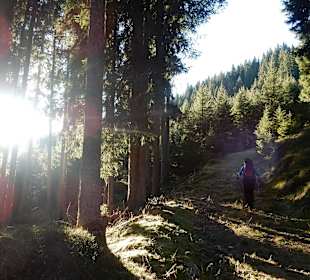 Bei der Wanderung