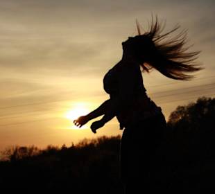 Wunderschöner Sonnenuntergang