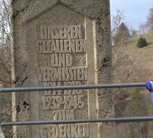 Seeburger Ehrenmal auf dem Burgberg