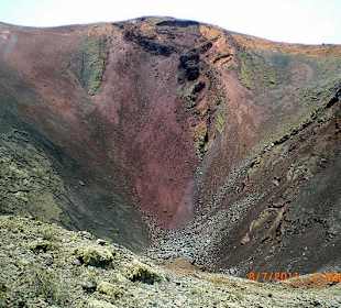 Großer Vulkankrater