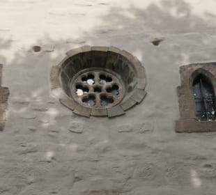 Erfurt, Waagegasse: Blick zur Alten Synagoge