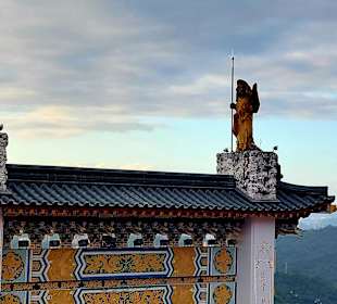 Maokong Gondel -  Rund um Tempel Station