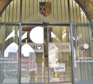 Eingang zum Alten Rathaus