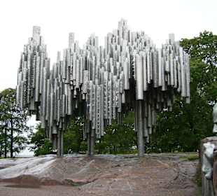 Sibelius Denkmal in Helsinki