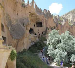 Höhlenwohnungen im Zelve-Tal
