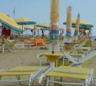 Sehr bequeme Liegestühle