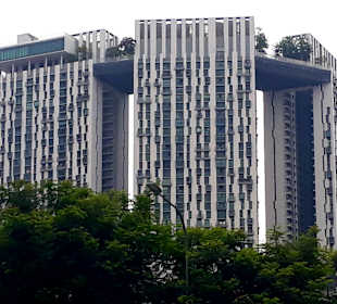 Pinnacle@Duxton von unten