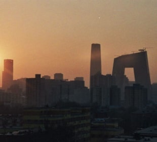 CCTV – Tower  - Abendstimmung.