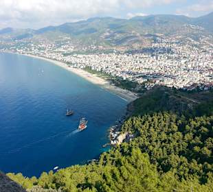 Ausblick von der Burg Alanya