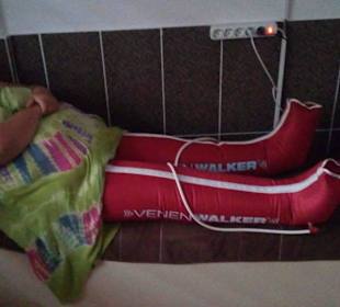 Moderne Technik für Lymphdrainagen (falls erwünscht)