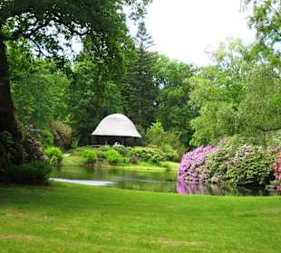 Im Hintergrund die Boss-Hütte