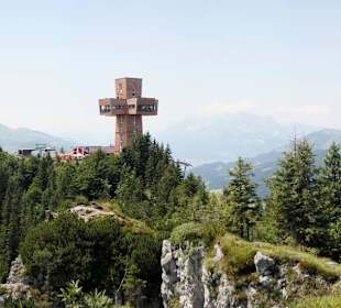Jakobskreuz auf der Buchensteinwand
