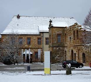 Blick in den Hof der Giechburg