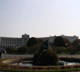 Blick auf die Hofburg